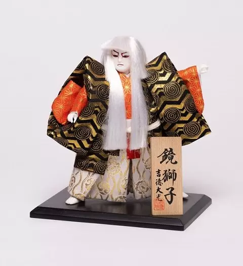 歌舞伎鏡獅子人偶