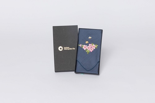 江華島特產品-小倉織物(手帕)