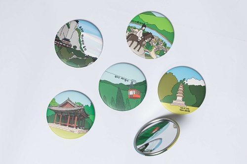 城市紀念手鏡